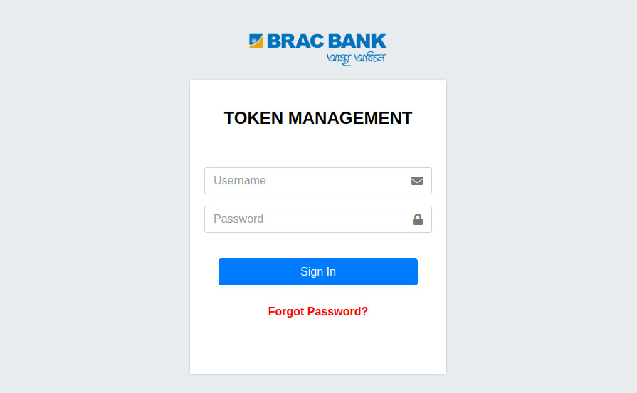 Token Management System